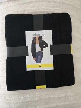 Ella Moss Black Cardigan - Small